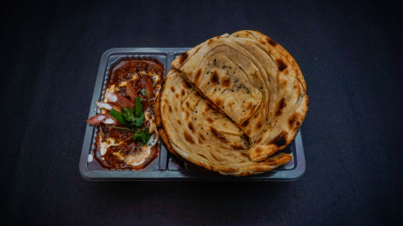 Kadahi Paneer+ 2Pcs Baby Naan/ 2Pcs Baby Laccha