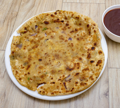 Paneer Paratha (2 Pcs) With Dahi