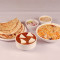 Veg Hyderabadi Biryani Butter Paneer Masala 5 Pcs 2 Paratha Raita Vinegar Onion