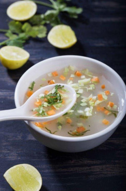 Lemon Coriander Clear Soup Veg (No Msg)