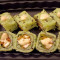 Paneer Chili Sushi In Green (Uramaki) (8 Pieces)