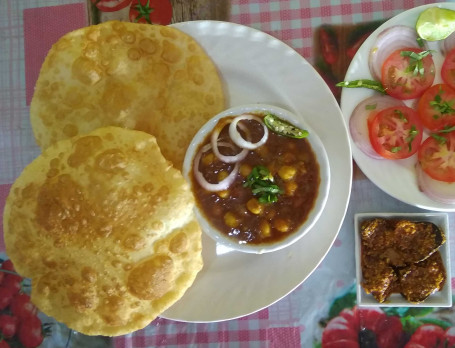 Chola 2 Bhatura Pickle Salad