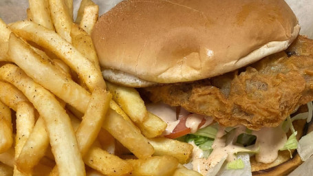 This Guy's Fried Steak Sandwich