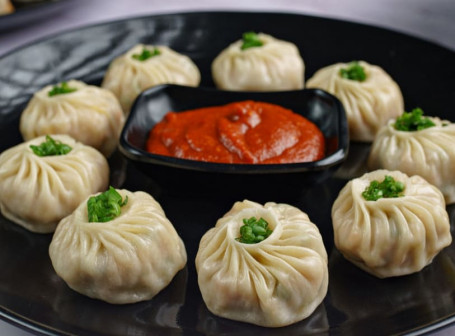 Soya Chaap Afghani And Veg Momos