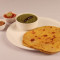 Makke Ki Rotti 2 Pcs Sarso Ka Saag Jagery Vinegar Onion