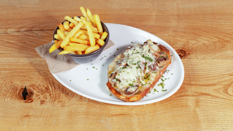 Wild Mushroom Zapiekanka With Fries