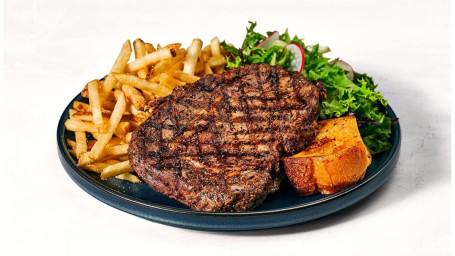 Cartofi Prăjiți Cu Friptură Ribeye (14 Oz)