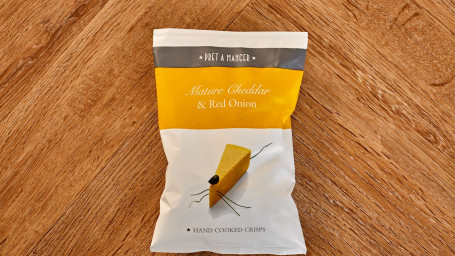 Chips De Ceapă Roșie Cheddar Matur