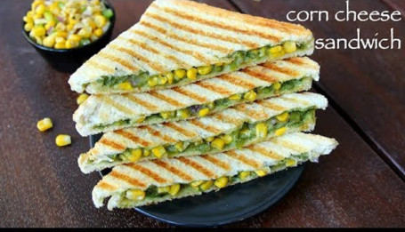 Healthy Grilled Cheese Corn Sandwich (280 Cal)