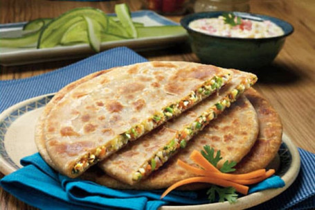 Mix Vegetable Paratha With Raita (2 Pes)