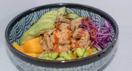 Vegan Sriracha Tofu Bowl