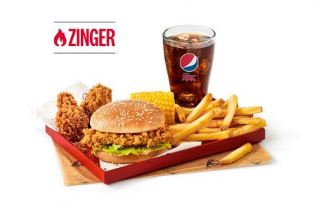 Zinger Box Mâncare Cu Aripi Fierbinți