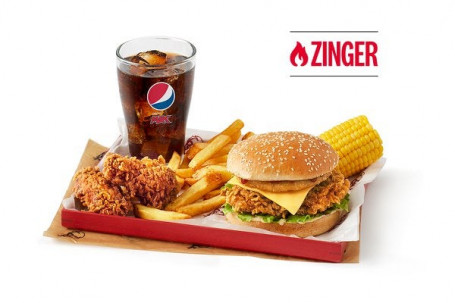 Zinger Tower Box Masă Cu Aripi Fierbinți