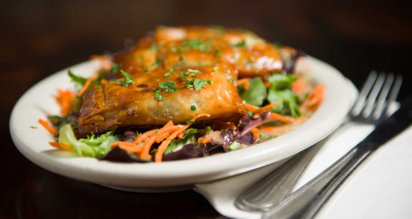 Green Chile Mushroom Phyllos