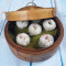 Bok Choy Dimsums With Trio Mushroom