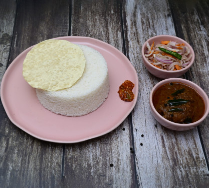 Rice And Chicken Pepper Curry