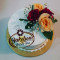 Fresh Flower Cake(Eggless)