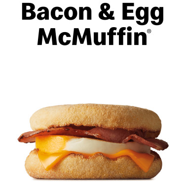 Bacon Egg Cheese Mcmuffin Mâncare