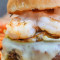 Shrimp Beef Cheese Burger (Combo)