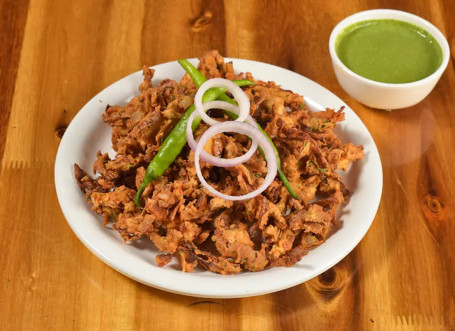 Kande Bhaji With Red Chatani