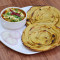 Paneer Punjabi Lachha Paratha (2 Pcs) Salad