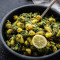 Aaloo Palak Half With 5 Tawa Butter Roti