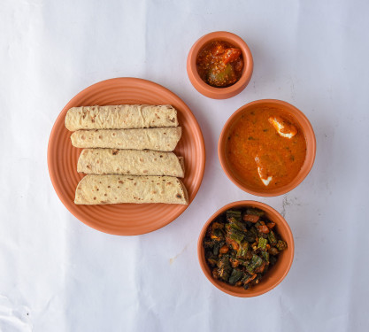 Bhindi Masala 5 Tawa Roti