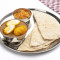 Egg Curry Tawa Roti Combo