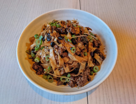 Jajangmyeon Pork, Korean Flat Noodles