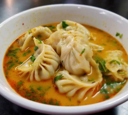 Jhol Chicken Momo [5 Pieces]