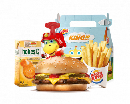 King Junior Meal Cheseburger