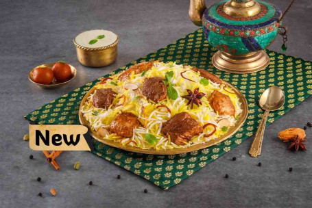 Do Gosht Ki Dum Biryani (Mutton Chicken Dum Biryani, Serves-2)