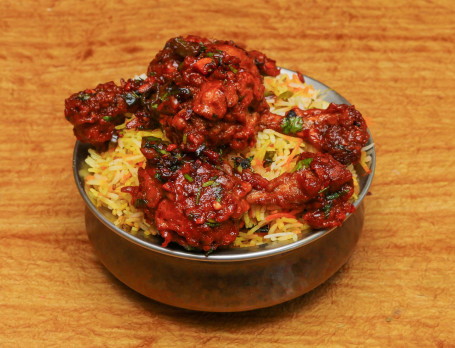 Mini Chicken Lollipop Biryani