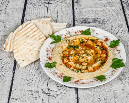 Hummus Mit Fladenbrot