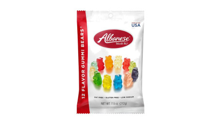 Ursuleți Gummi Albanese Cu 12 Arome 7,5 Oz.