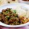 Bagara Rice With Mushroom Kheema