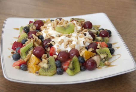 Fruit Salad With American Nuts