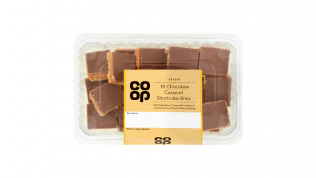 Co Op Bakery Chocolate Caramel Shortcake Bites