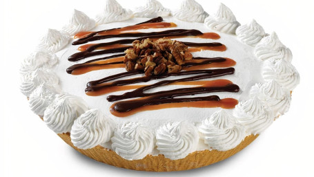 Caramel Turtle Treat Pie Ready Now