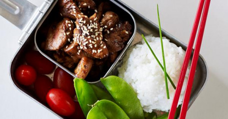 Bento De Pui Teriyaki