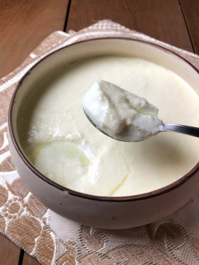 Plain Curd Dahi For Upwas