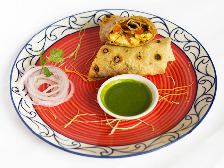 Paneer Tikka Tortilla Roll