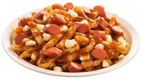 Poutine Saucisse Hot Dog Poutine