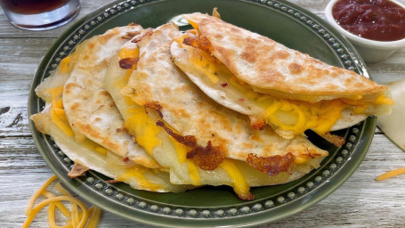 Triple Cheese Quesadillas