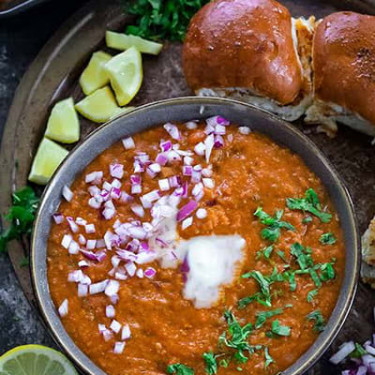 Pav Bhaji 200G Bhaji 4 Pcs Of Pav