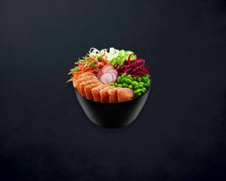 Poke Bowl Somon Steam