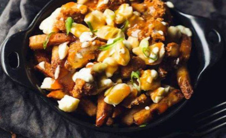 Poutine Poulet Buffalo/ Chicken Buffalo Poutine