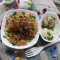 Manchurian Fried Rice With 2 Pc Veg Momos