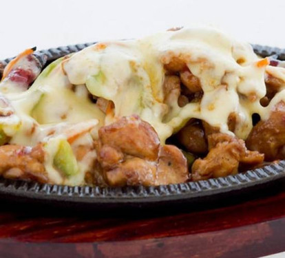 Fire Chicken With Cheese Sizzling