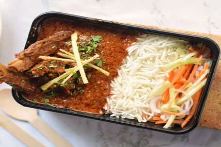 Mutton Rogan Josh Chawal Bowl